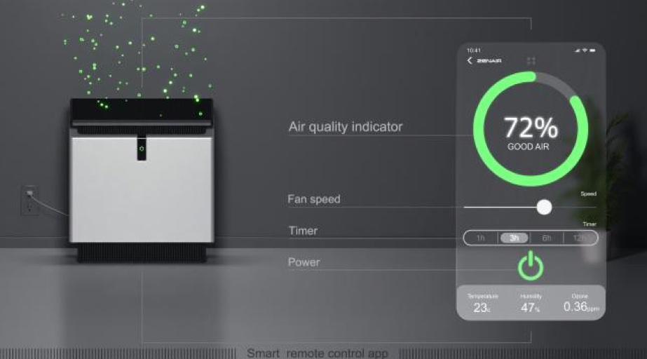 ZENAIR: Companion app UI